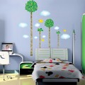 Clouds And Large Tree  Wall Sticker